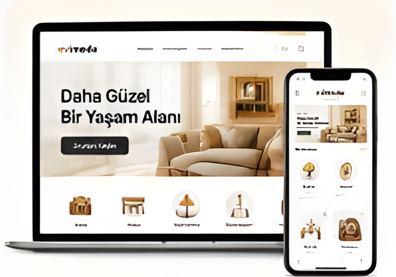 Ev & Yaşam demo görünümü