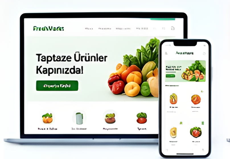 Süpermarket demo görünümü